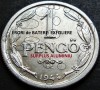 Moneda istorica 1 PENGO - UNGARIA, anul 1944 *cod 444 B = ERORI de BATERE, Europa