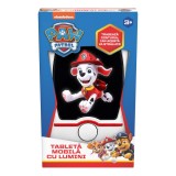 Tableta mobila cu lumini, Paw Patrol, Glow Pad