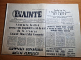 Ziarul inainte 15 aprilie 1972-cuvantarea lui ceausescu