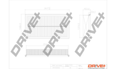 Dr!ve+ DP1110.10.0152 Filtru aer foto