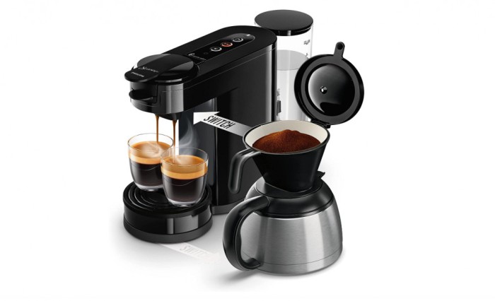 Senseo Philips HD6592/05 2 in 1 Switch Coffee Machine 2 in 1 with