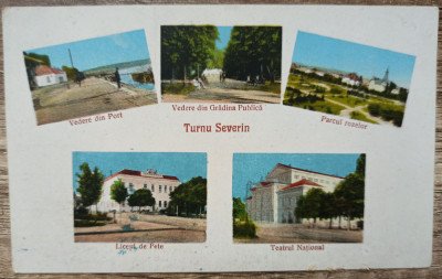 Turnu Severin, Colaj// CP foto