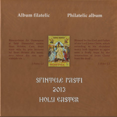 |Romania, LP 1973a/2013, Sfintele Pasti 2013, album filatelic