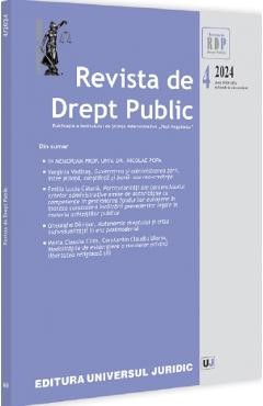 Revista de Drept Public Nr.4 din 2024 foto