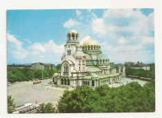 BG1- Carte Postala- BULGARIA- Sofia, Biserica Alexandre Nevski, necirculata 1973 foto