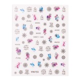 Cumpara ieftin Abtibild Unghii SensoPRO Milano - Crystal Flakes
