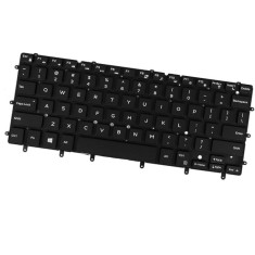 Tastatura Laptop, Dell, Precision 5510, 5520, 5530, 5540, fara rama, US, iluminata foto