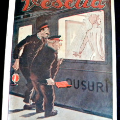 Revista ”VESELIA” – Nr. 31 / 1936, ilustratii erotice art deco