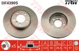 Disc frana BMW Seria 7 (E65, E66, E67) (2001 - 2009) TRW DF4390S