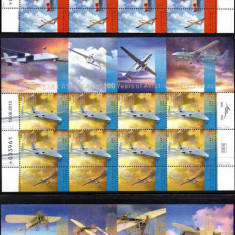 ISRAEL 2013, Aviatie, serie neuzata, MNH