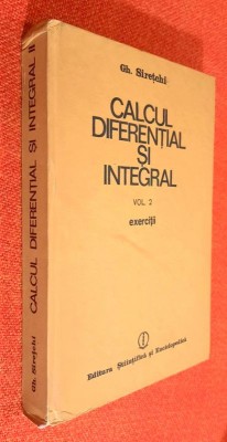 Calcul diferential si integral - Siretchi Vol 2 1985 foto