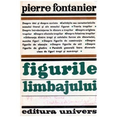 Pierre Fontanier - Figurile limbajului - 101062 foto