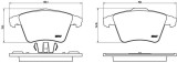 BREMBO P 85 106 PRIME LINE set placute frana,frana disc