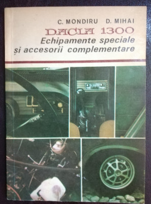 DACIA 1300 ECHIPAMENTE SPECIALE SI ACCESORII COMPLEMENTARE foto