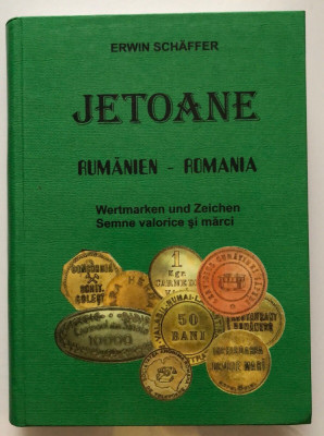 Erwin Schaffer - Jetoane (Semne valorice si marci Romania) numismatica exonumie foto