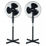 Set 2 bucati Ventilator ZLN-3262, Negru Putere 40W, Diametru 40 cm