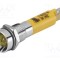 Lampă LED concav verde 24VDC &Oslash;8mm EAO