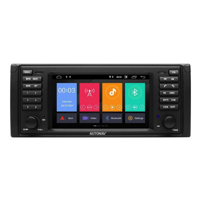 Navigatie BMW Seria 5 E39 AUTONAV Android GPS Dedicata, Memorie 64GB Stocare, 4GB DDR3 RAM, Display 7&amp;quot; Full-Touch, WiFi, 2 x USB, Bluetooth, 4G, Octa- foto