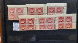 1945-1947-Franta- YT676 6 bl4 colt coala -MNH, Nestampilat