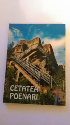 XG Magnet frigider - tematica Romania - Cetatea Poenari foto