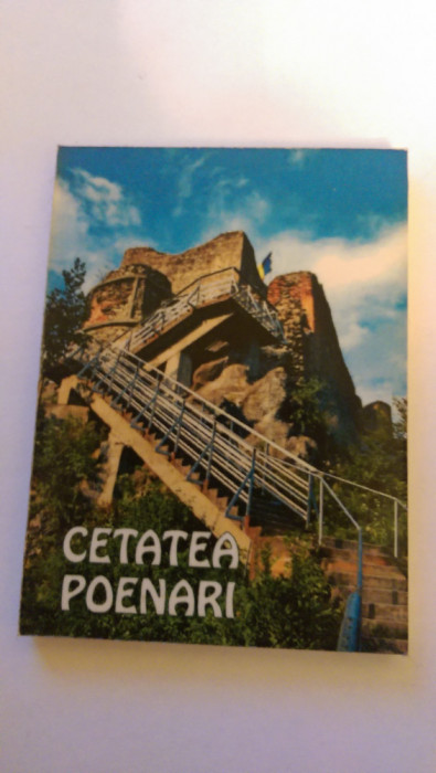 XG Magnet frigider - tematica Romania - Cetatea Poenari