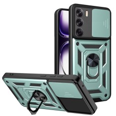 Husa Oppo Reno12 protectie camera Techsuit CamShield Series, verde foto