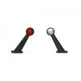 Lampa Gabarit WAS cu LED 12V 24V Alb Rosu Stanga