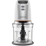 Tocator Kenwood CHP61.100WH, 500 W, Bol 0.5 l, 2 lame otel inoxidabil, 2 viteze, Alb