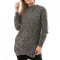 E848-181 Pulover gros, casual, pe un croi asimetric