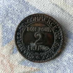 Moneda FRANTA - 2 FRANCS (franci) 1924
