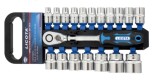 Set chei tubulare, 1/2 Zoll, 19 piese, industrial