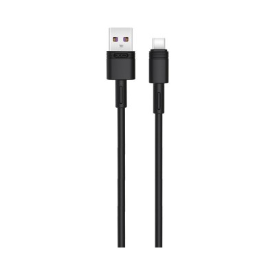 Cablu USB TYPE C - USB Negru 1m 5A XO NB166 foto