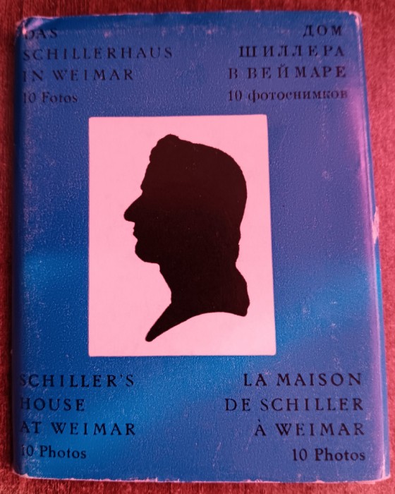 CC5 37 - Pliant / Set ilustrate / Carti postale - Casa lui Schiller din Weimar