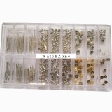 Kit Reparatie Ceas: Coronite Aurii/Argintii, Tuburi, Remontoare, Garnitura Waterproof - Time Veranda