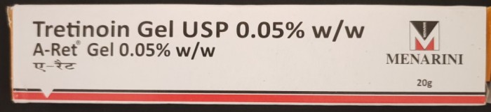 Tretin Riduri Retinol Gel A-Ret Menarini 0.05%