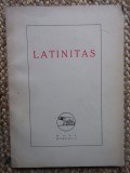 Latinitas. Congres de la presse latine. Bucarest-Octobre, 1927