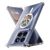 Husa antisoc pentru motorola edge 60 / edge 60 fusion - airbag magsafe, col&Egrave;uri ranforsate - cross white wings