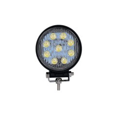Proiector LED Auto cu lumina difuza FLOOD, 12V 24V, subtire (Slim), 27W