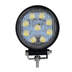 Proiector LED Auto cu lumina difuza FLOOD, 12V 24V, subtire (Slim), 27W