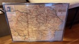 Harta regalista Romania Mare anii 20-30