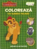Garda felina. Coloreaza cu garda felina