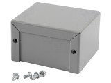 Carcasă universală aluminiu gri 56mm x 69mm x 41mm