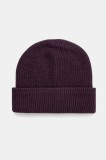 Abercrombie &amp; Fitch caciula culoarea violet, din tricot gros, KI112-4145