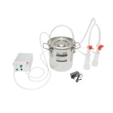 Aparat de muls cu 1 post si bidon de inox 5L pentru capre, oi