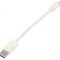 Cablu USB 3.0 USB A la USB C 0,1m Alb