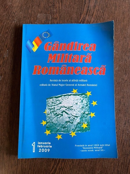 Gandirea Militara Romaneasca 1 ianuarie februarie 2009