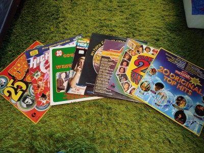 PACK 8 Discuri vinil LP Compilatii ; SELECTII MUZICA = Pop; rock = (VG si VG+) foto