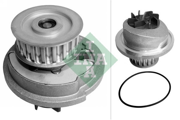 INA 538 0302 10 Pompă de apă, răcire motor