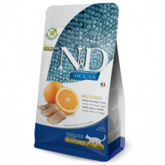 Farmina N&amp;D cat OCEAN Neutered Herring &amp; Orange 1,5 kg