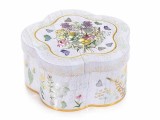 Cumpara ieftin Cutie depozitare metal multicolor cm 12,5 x 12,5 x 6 H